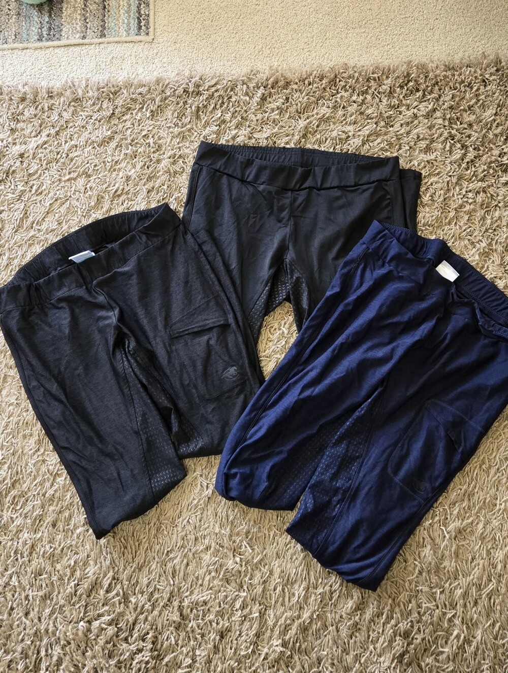 Lot of 3 piper smartpak full seat riding breeches tights XXL